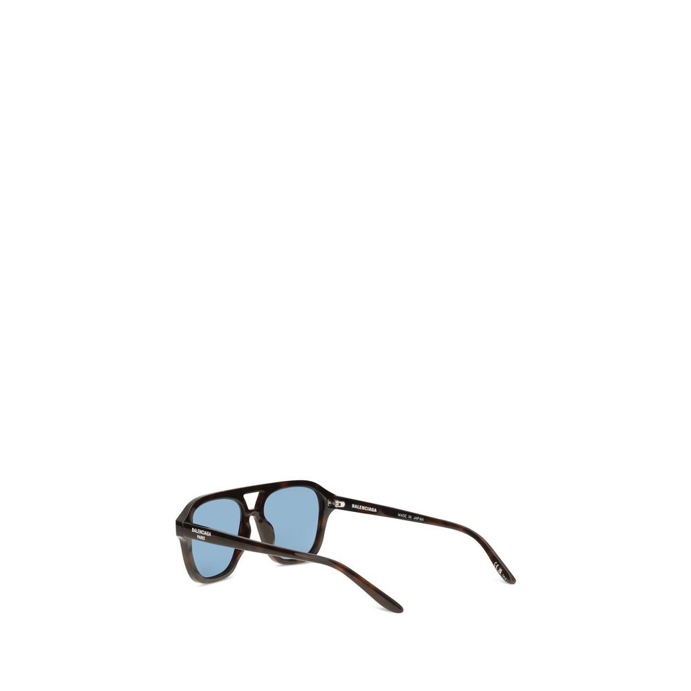 Balenciaga Brown Acetate Sunglasses