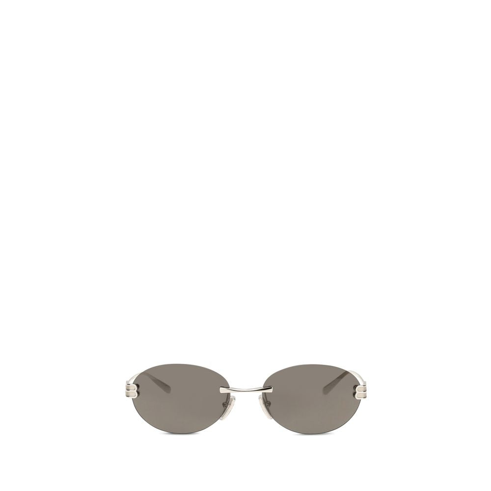 Balenciaga Silver Metal Sunglasses