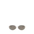 Balenciaga Silver Metal Sunglasses