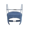 Marine Serre Blue Denim Shirt
