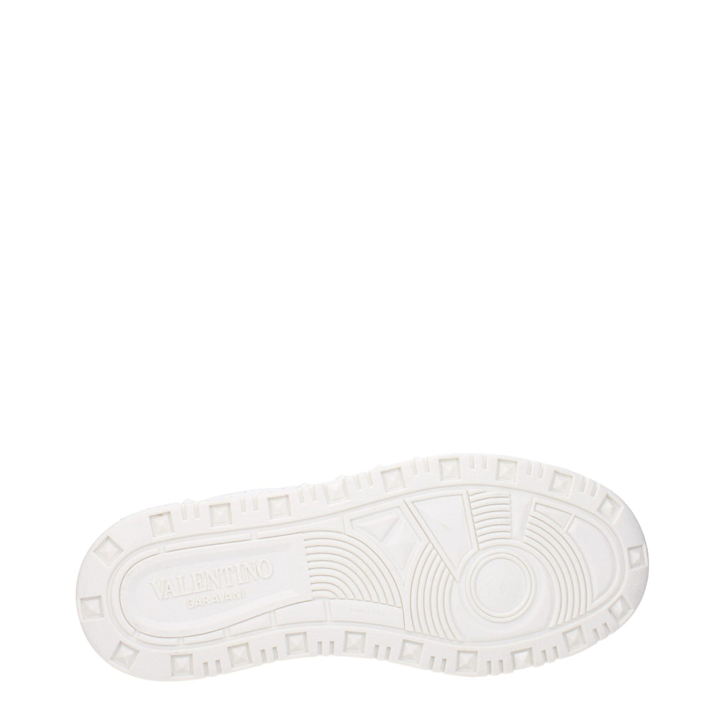 Valentino Garavani White Leather Sneakers