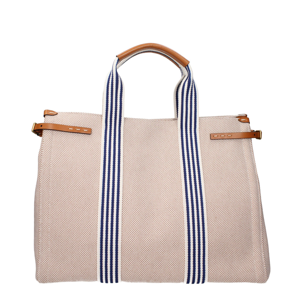 Valentino Garavani Beige Fabric Handbag