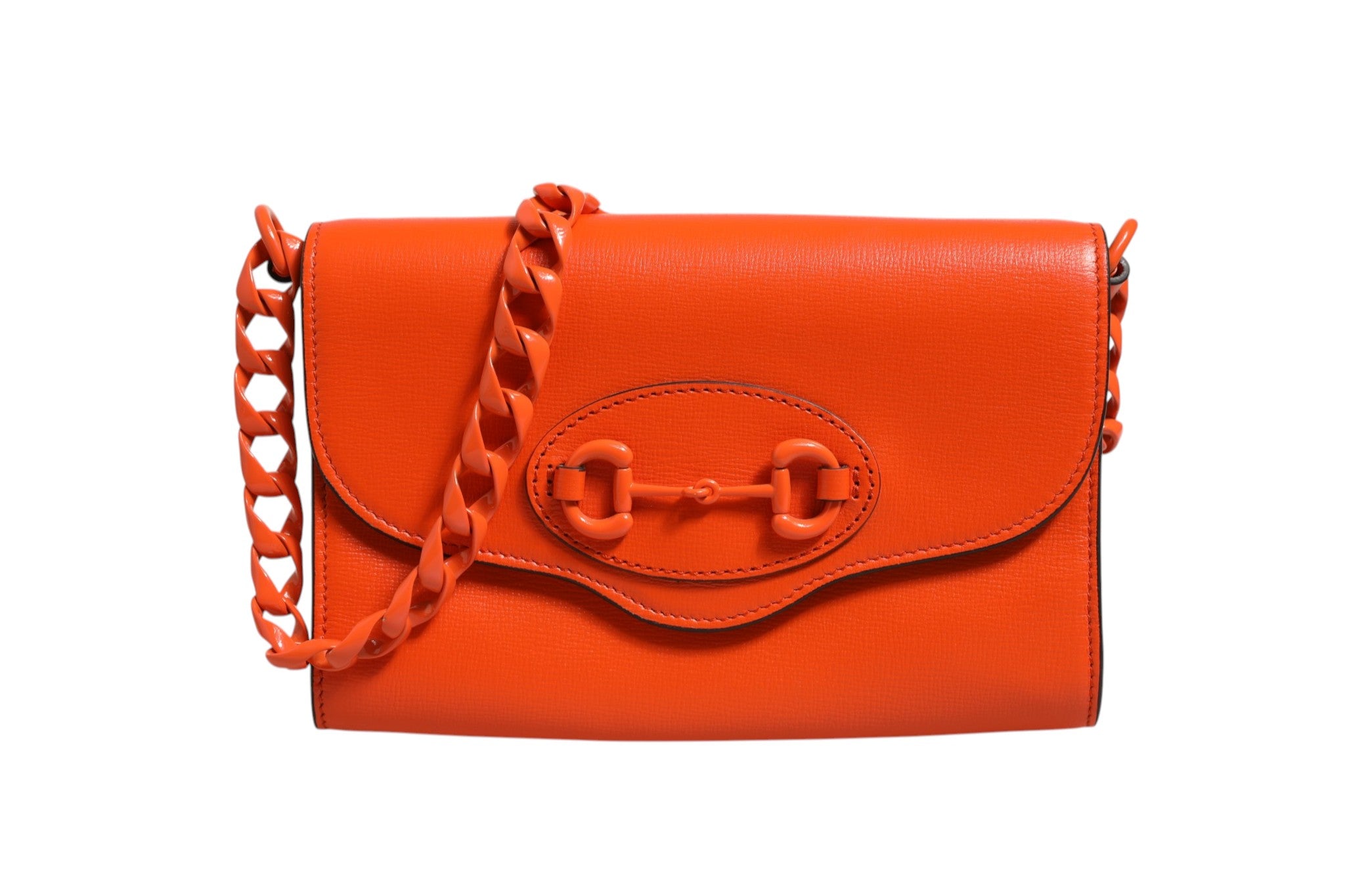 Gucci Horsebit 1955 Enamel Mini Shoulder Bag