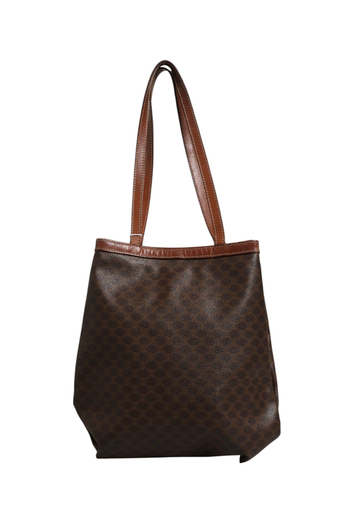 Celine Macadam Canvas Shoulder Tote Bag