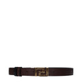 Versace Brown Leather Regular Belt