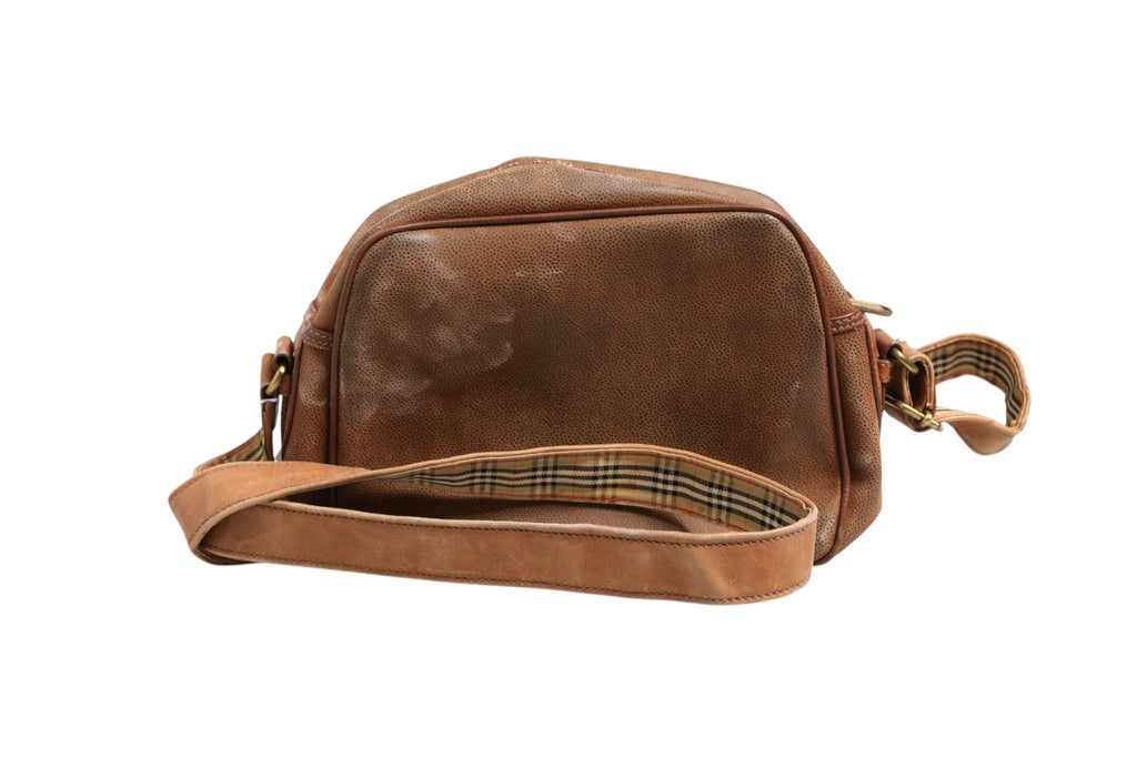Burberry Brown and Gold Crossbody Bag