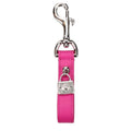 Versace Pink Leather Keychain