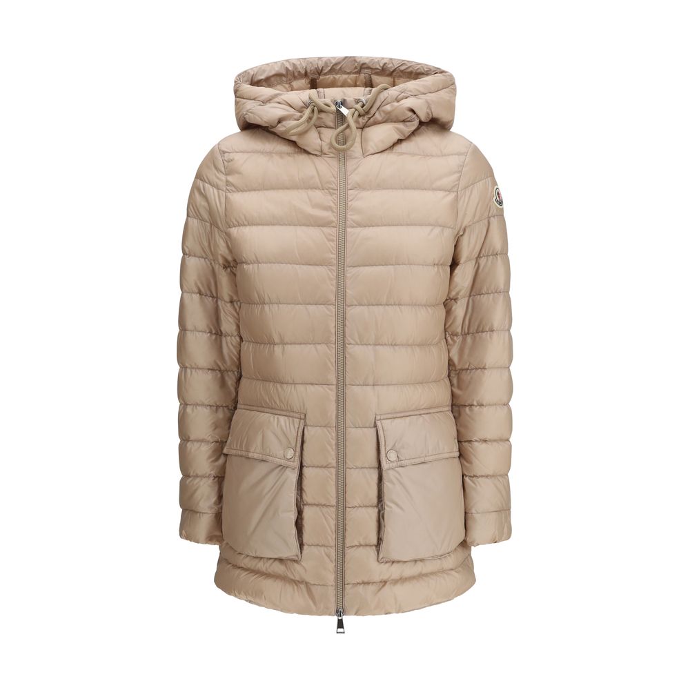 Moncler Beige Polyamide Coat
