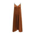 Prada Brown Acetate Cocktail Dress