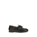 Bally Black Calf Leather Bos Taurus Slip-On Loafers
