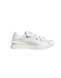Dolce & Gabbana White Calfskin Leather Low Top Sneakers Shoes
