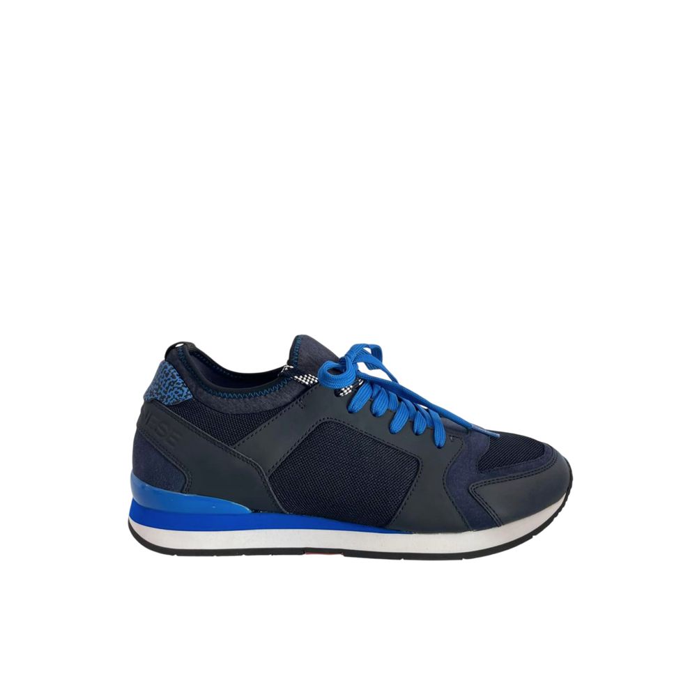 Borbonese Blue Rubber Men Sneaker