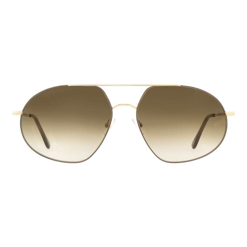 Andy Wolf Gold Metal Sunglasses