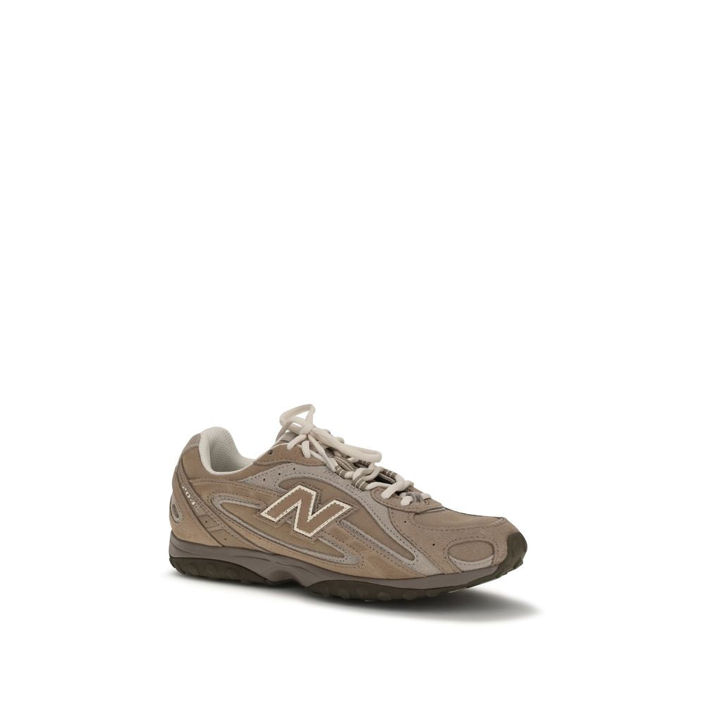New Balance Brown Calf Leather Bos Taurus Athletic Sneakers