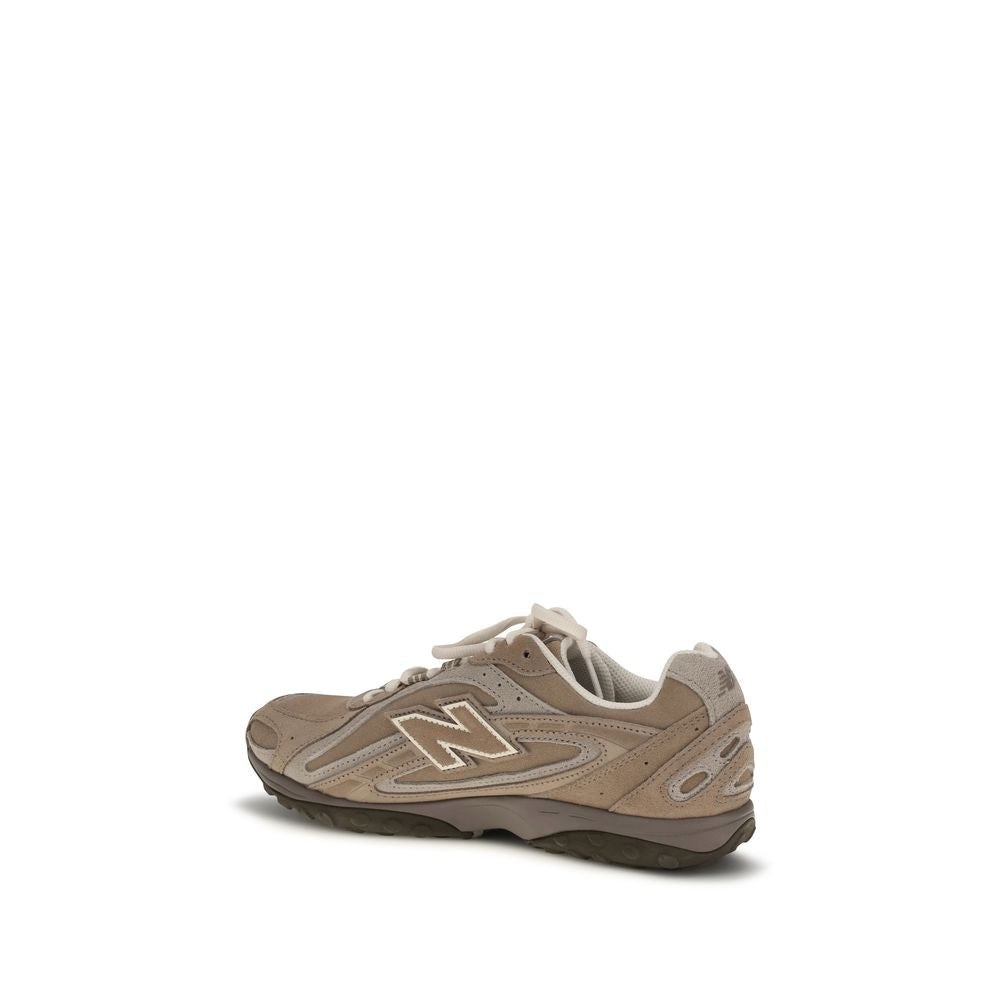 New Balance Brown Calf Leather Bos Taurus Athletic Sneakers