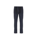 Herno Blue Elastane Casual Pants