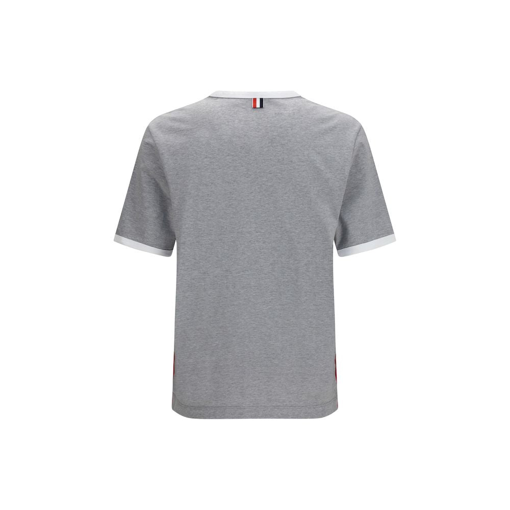 Thom Browne Gray Cotton T-Shirt