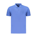 Coveri Moving Blue Cotton Men's Polo Shirt