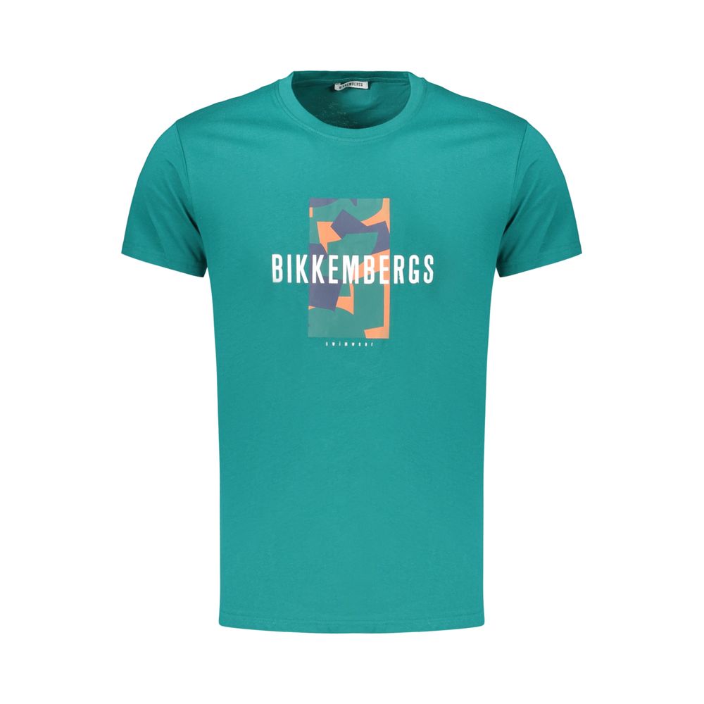 Bikkembergs Verde Cotton Men's T-Shirt