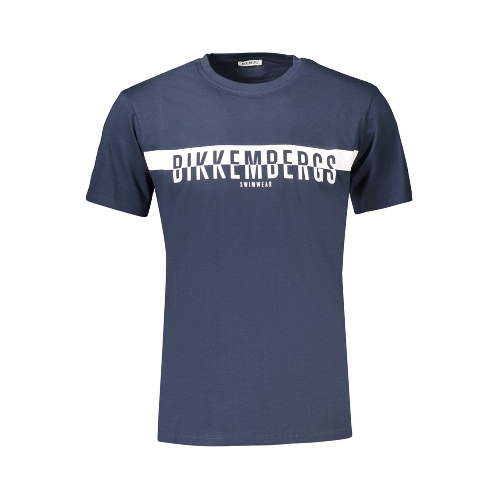 Bikkembergs Blue Cotton Men's T-Shirt