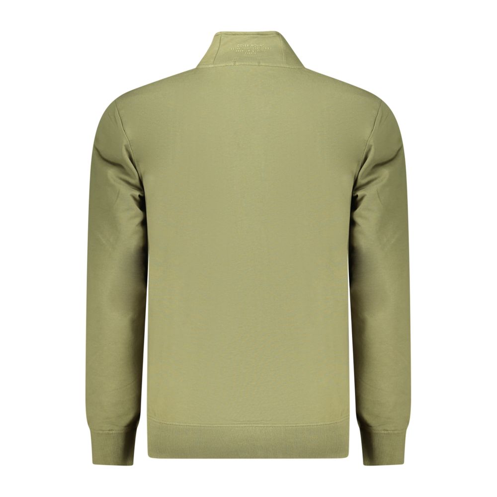 Coveri Moving Green Cotton Men's Sweatshirt