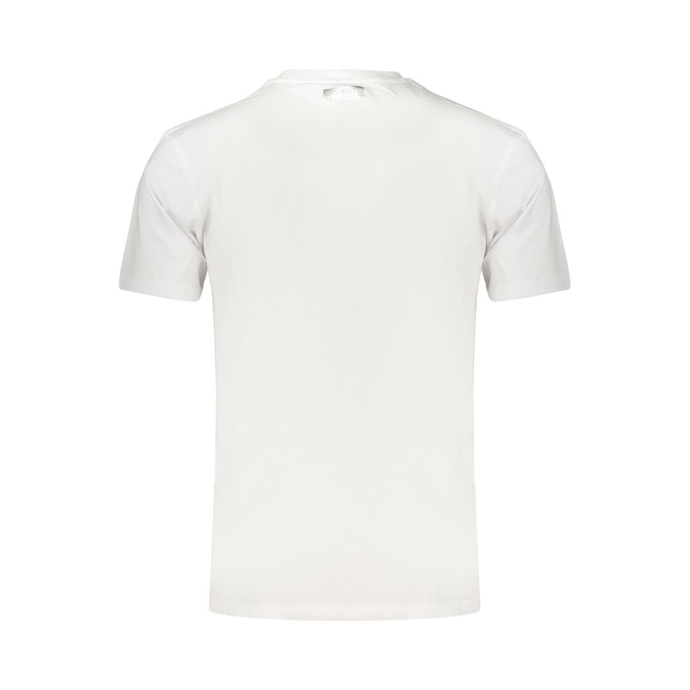Bikkembergs Bianco Cotton Men T-Shirt