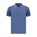 Coveri Moving Blue Cotton Men's Polo Shirt