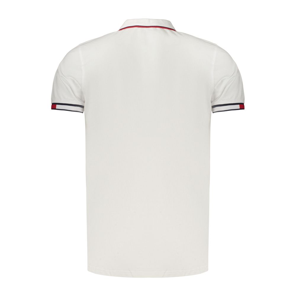 Norway 1963 White Cotton Men's Polo Shirt