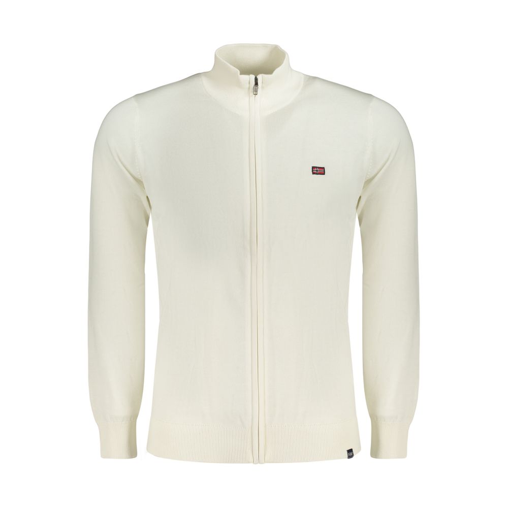 Norway 1963 White Cotton Men's Sweater
