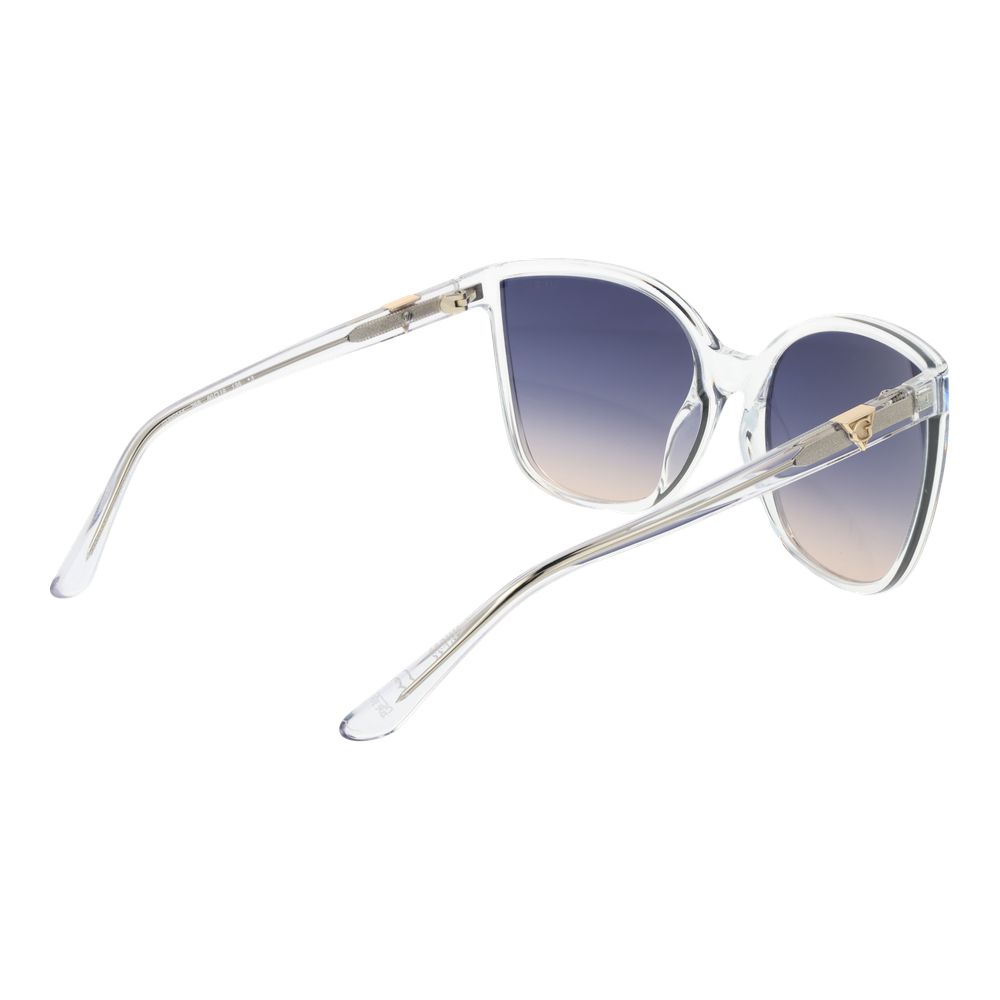 Guess Transparent Plastic Sunglasses