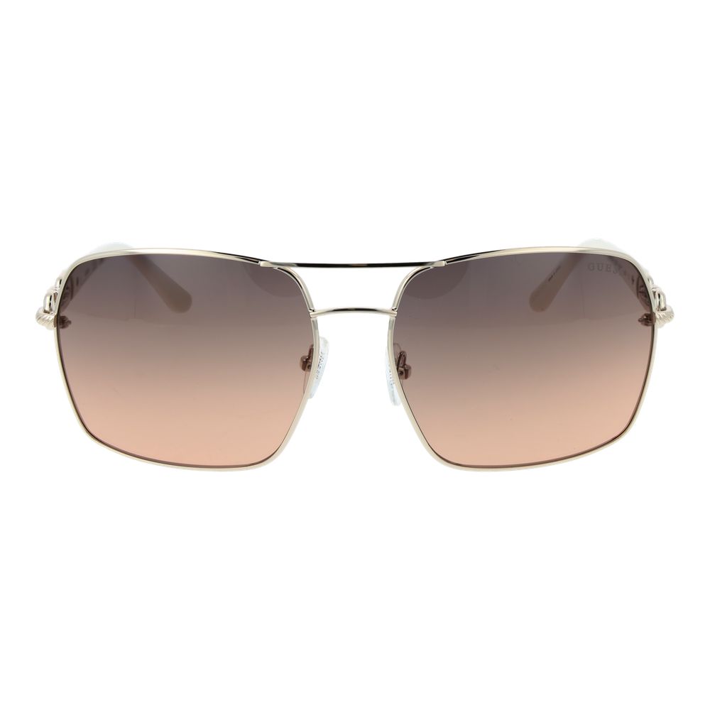 Guess Gold Metal Sunglasses