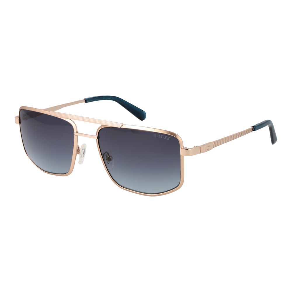 Guess Gold Metal Sunglasses