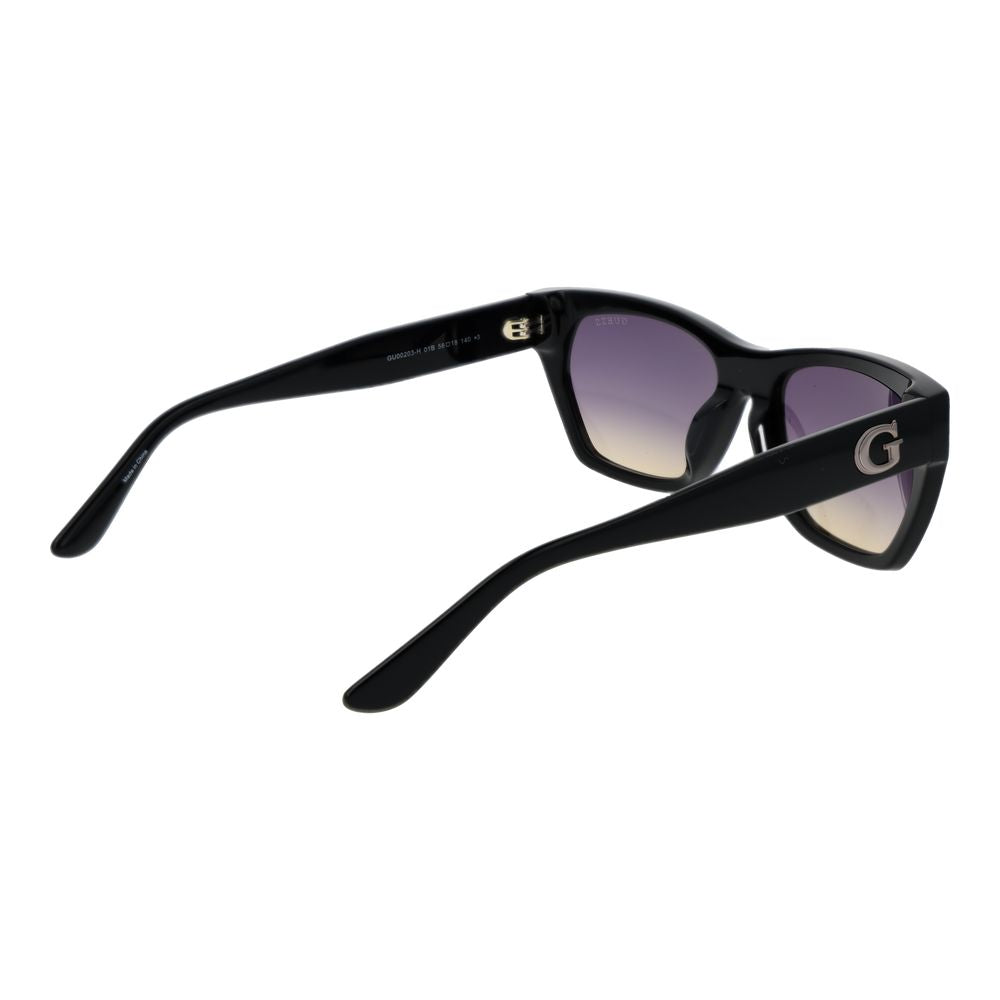Guess Black Acetate Sunglasses