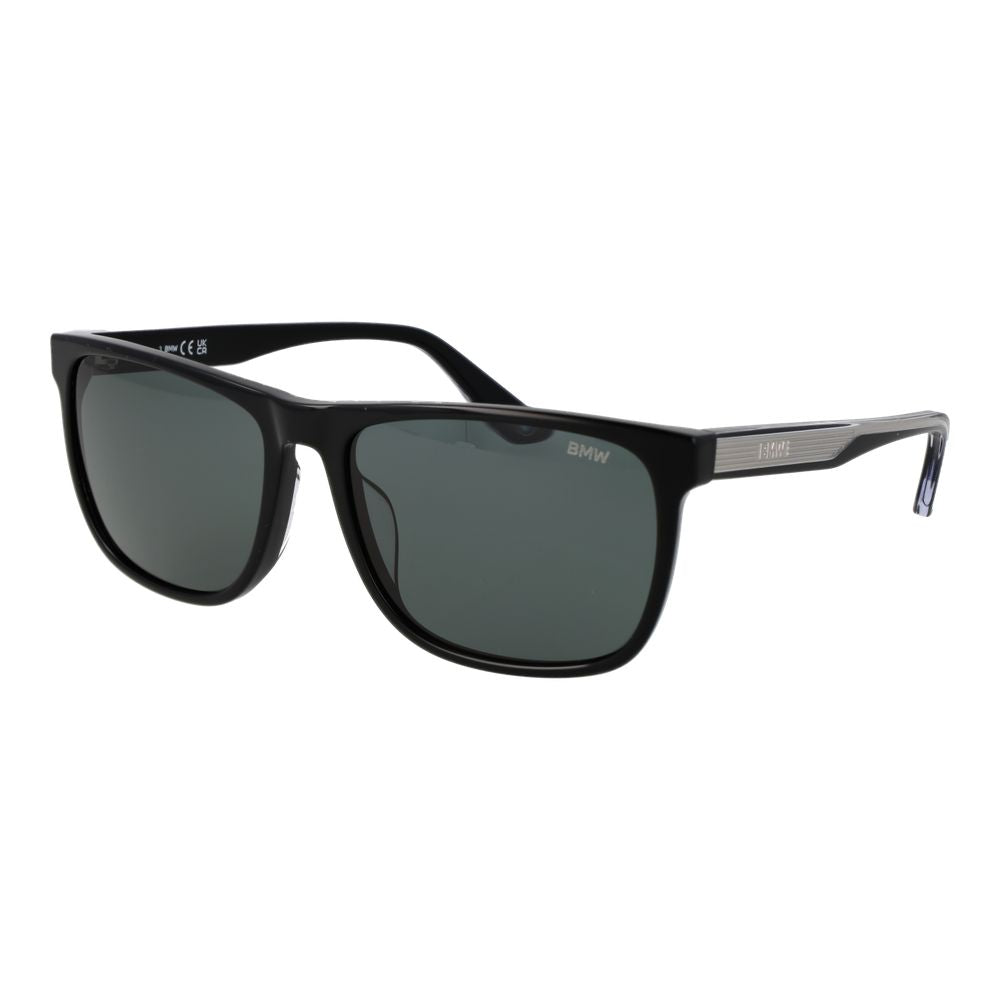 BMW Black Acetate Sunglasses