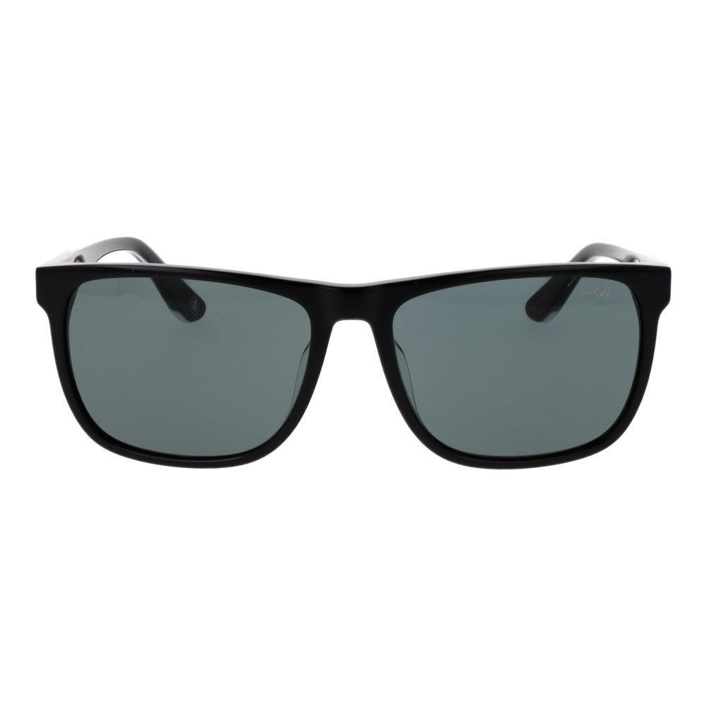 BMW Black Acetate Sunglasses