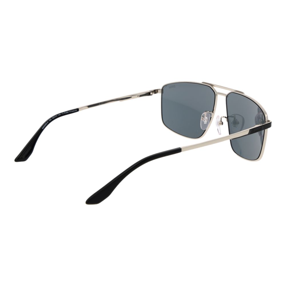 BMW Silver Titanium Sunglasses