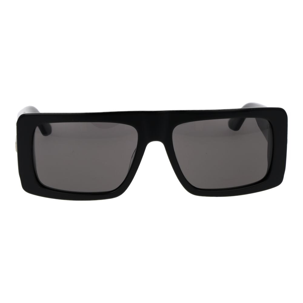 GCDS Black Acetate Sunglasses