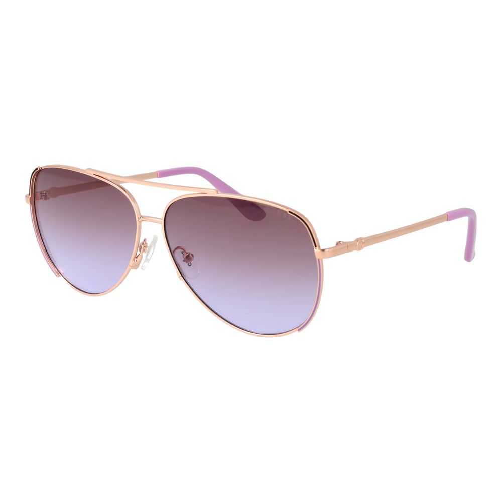 Guess Rose Gold Metal Sunglasses