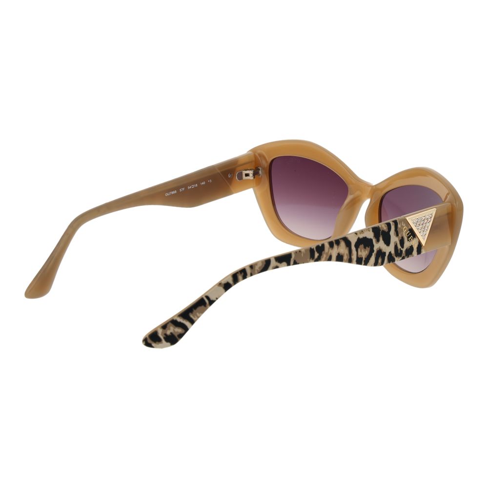 Guess Brown Plastic Sunglasses