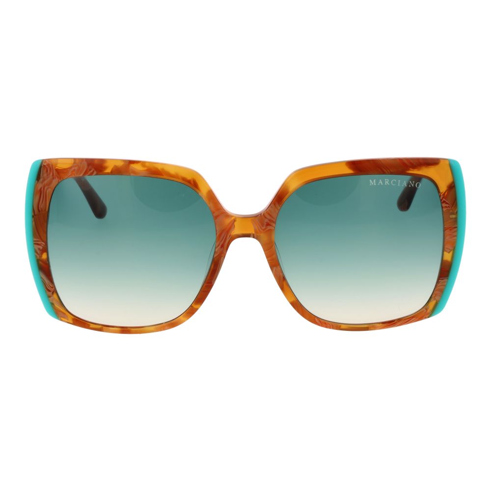 Marciano by Guess Brown Acetate Sunglasses