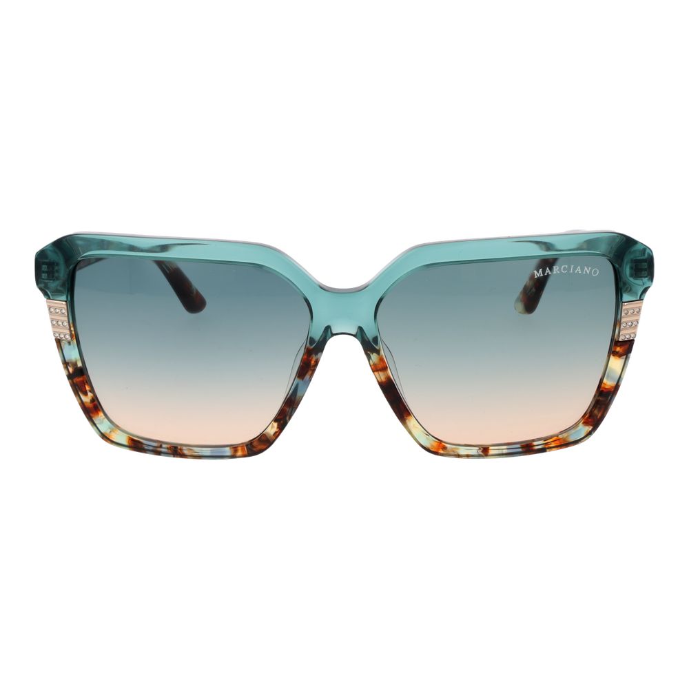 Marciano by Guess Turquoise Acetate Sunglasses