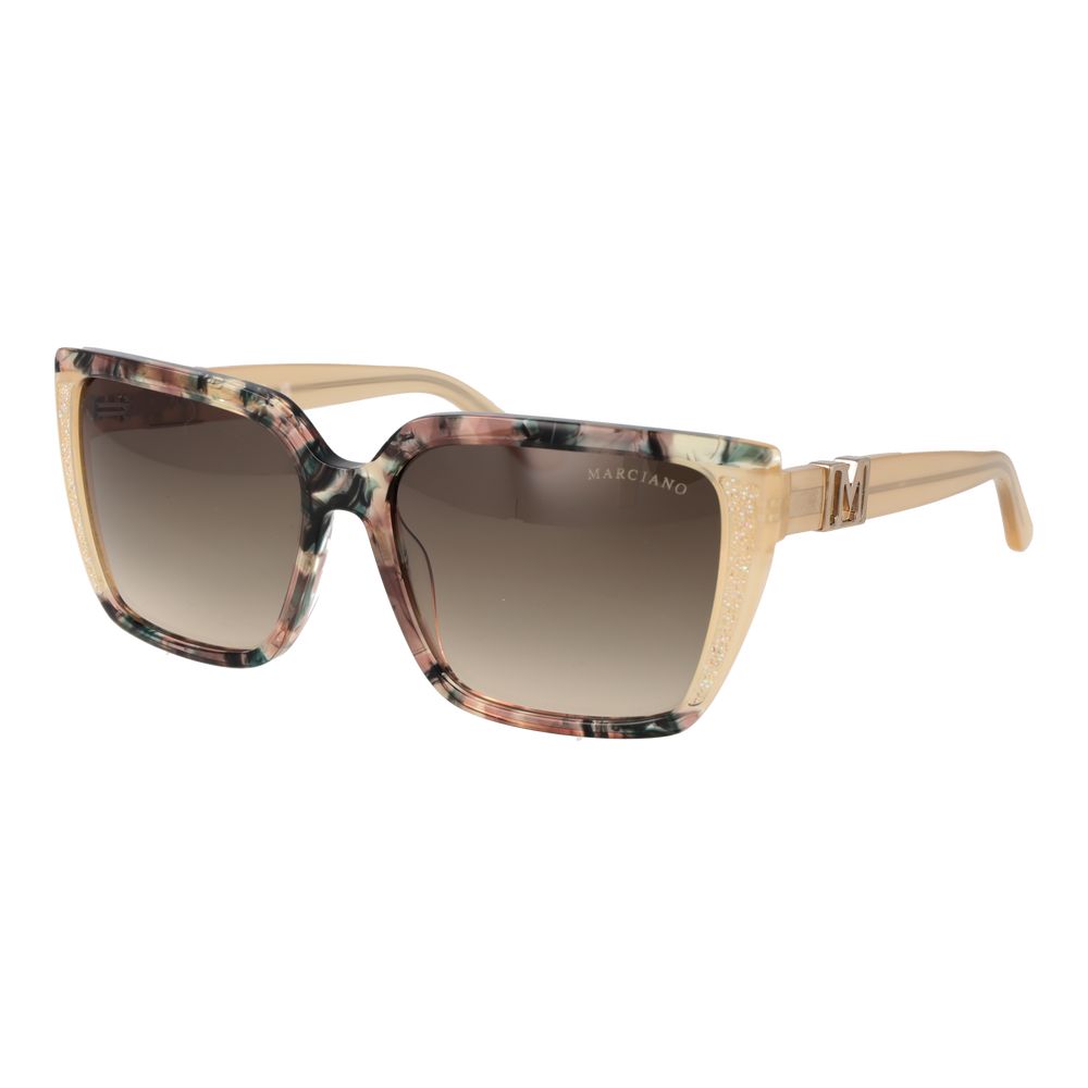 Marciano by Guess Beige Acetate Sunglasses