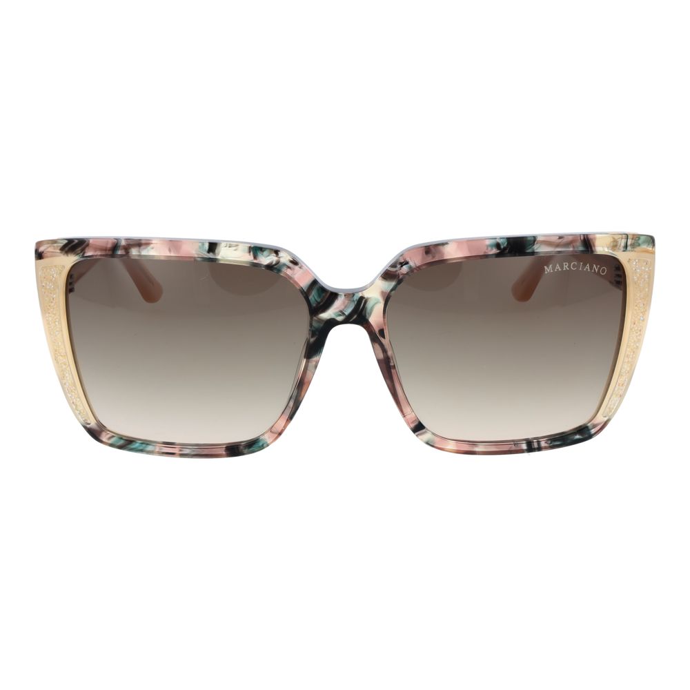 Marciano by Guess Beige Acetate Sunglasses