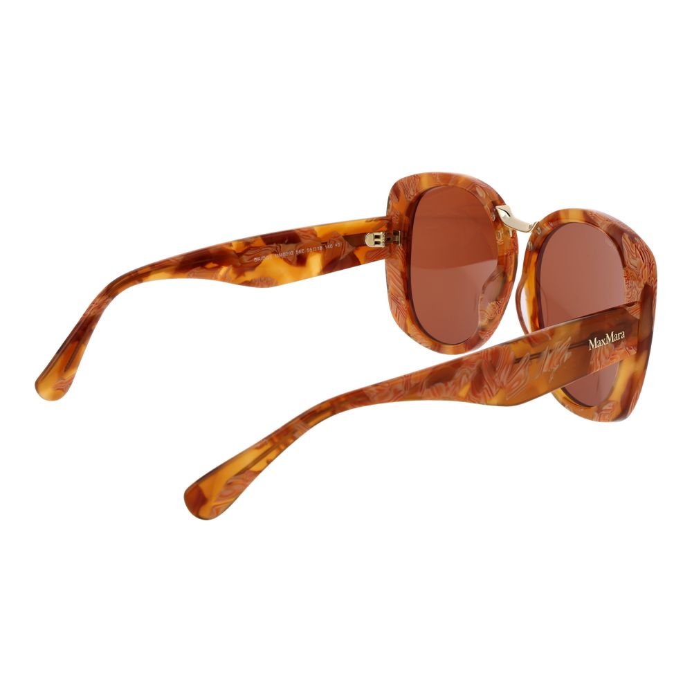 Max Mara Brown Acetate Sunglasses