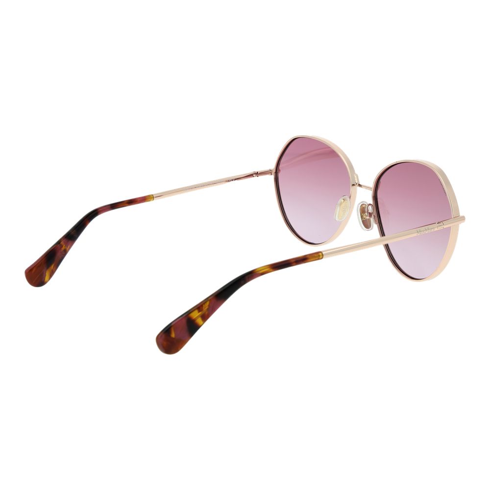 Max Mara Rose Gold Metal Sunglasses