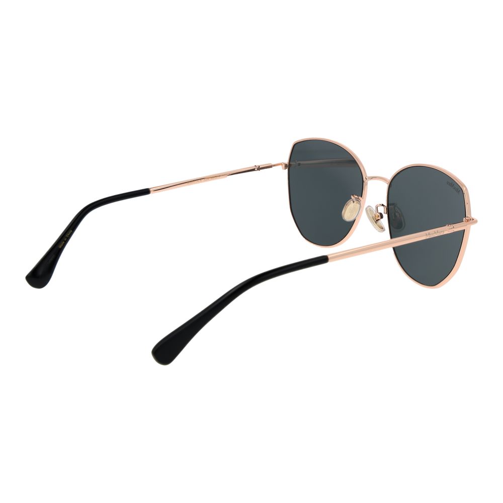 Max Mara Rose Gold Metal Sunglasses