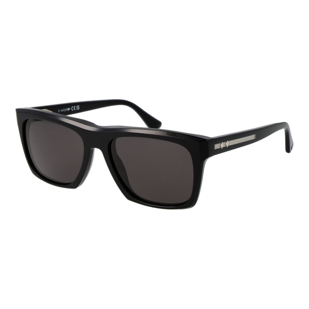 Web Black Acetate Sunglasses