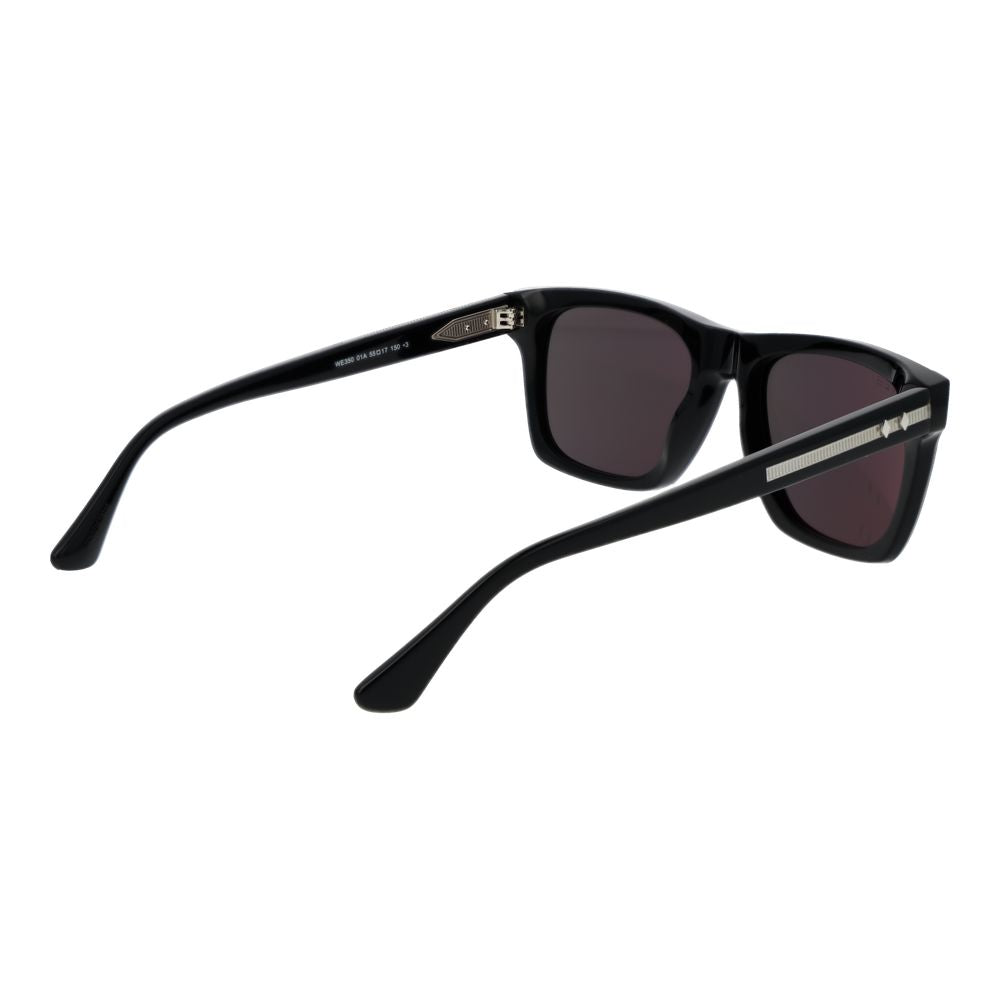 Web Black Acetate Sunglasses