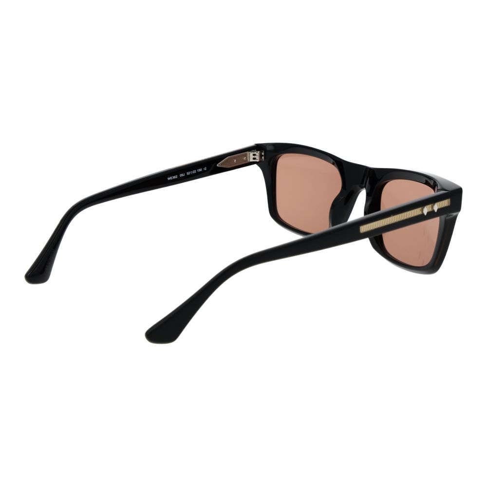 Web Black Acetate Sunglasses
