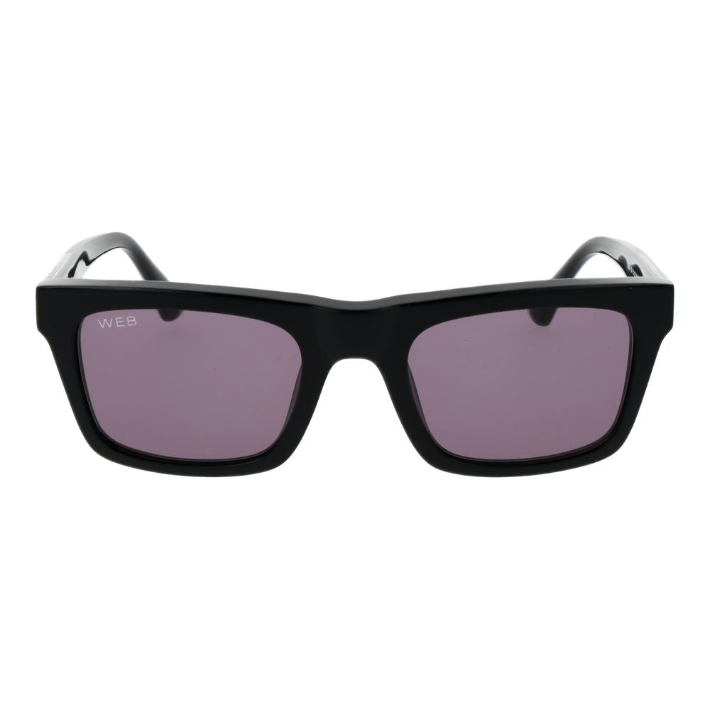 Web Black Acetate Sunglasses